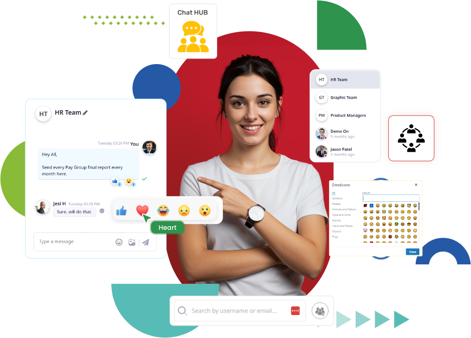 Real Time Instant Team Messaging
